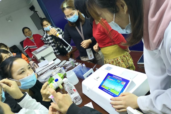 樱桃视频全集科技农残仪走进广西南宁市场监督局